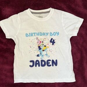 KANDT APPAREL BIRTHDAY BOY 4 JADEN SHORT SLEEVES SHIRT 5T